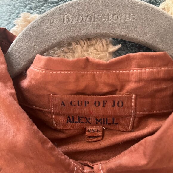 Alex Mill Cup of Jo Hand Dyed Button Down XXL GUC - Picture 10 of 10